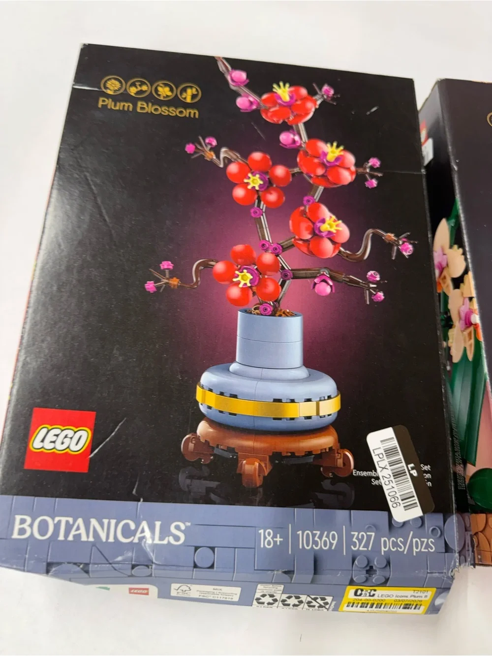 New! Set of TWO Lego flowers Plum Blossom and Mini Orchid Set - Sealed boxes - Picture 2 of 4